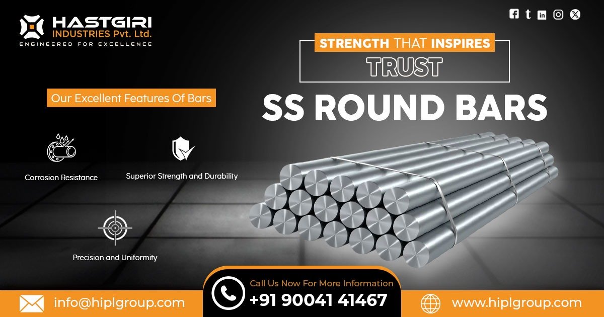 SS Round Bars in Delhi