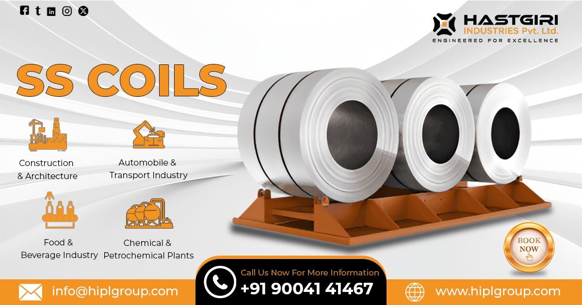 Stainless Steel Coils in Haryana
