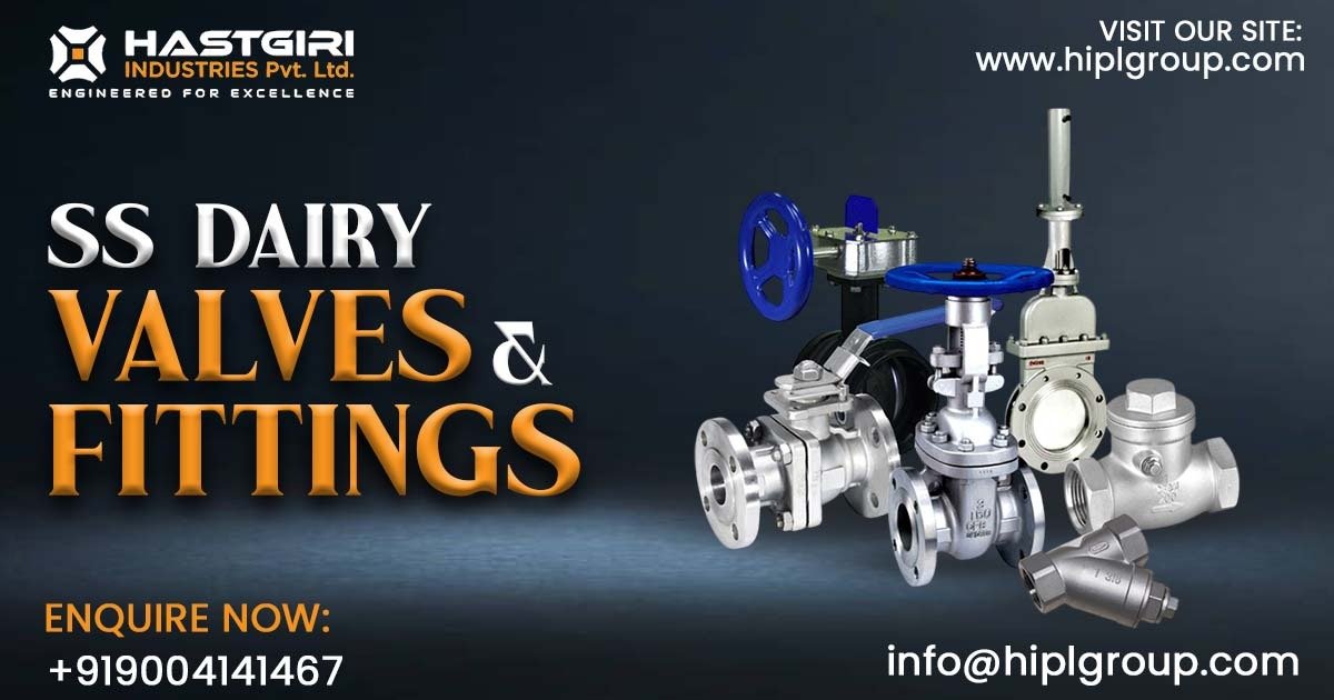 SS Dairy Valves and Fittings in Bihar