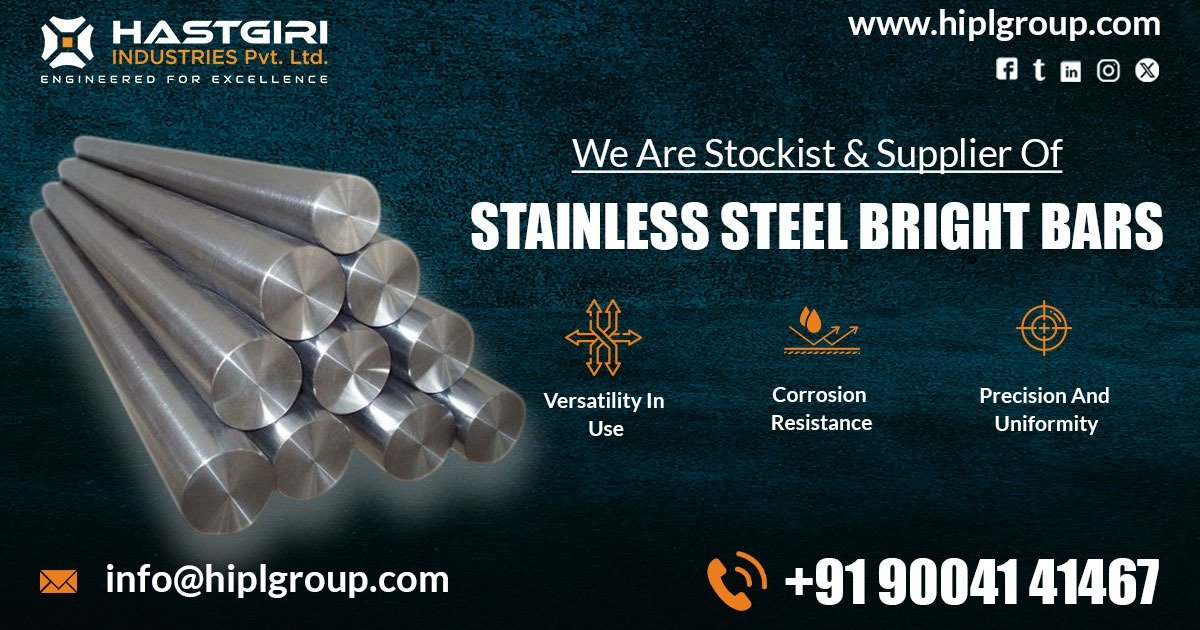 Stainless Steel Bright Bars in Gujarat
