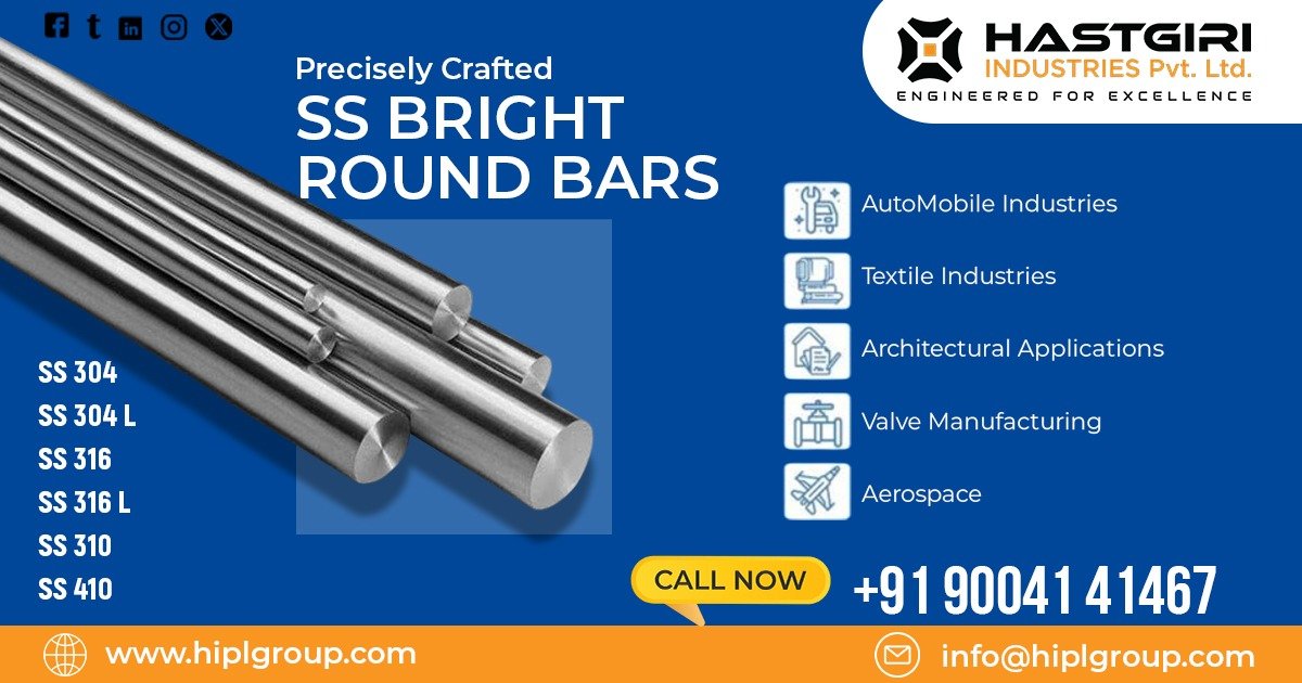 Stainless Steel Bright Bars in Delhi