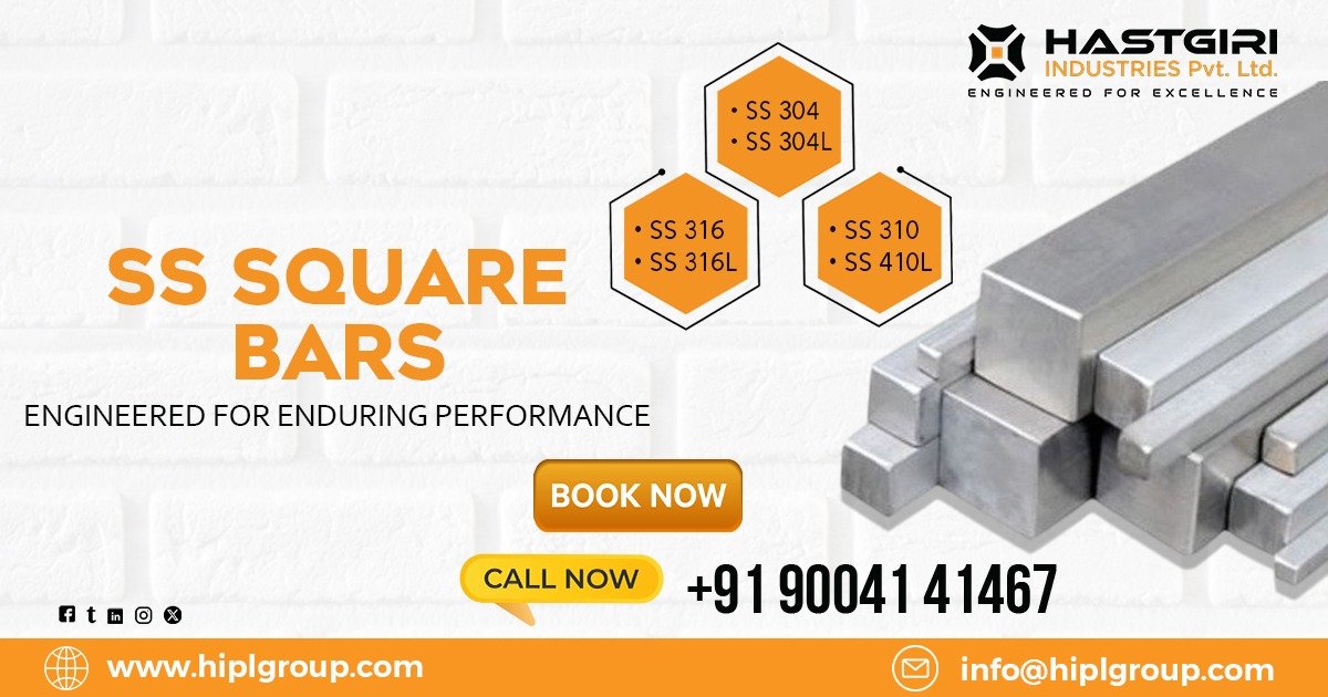 Stainless Steel 410 Square Bars in Karnataka