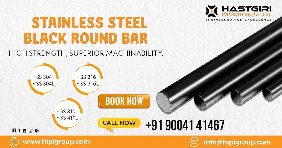 Stainless Steel 431 Black Round Bar in Gujarat