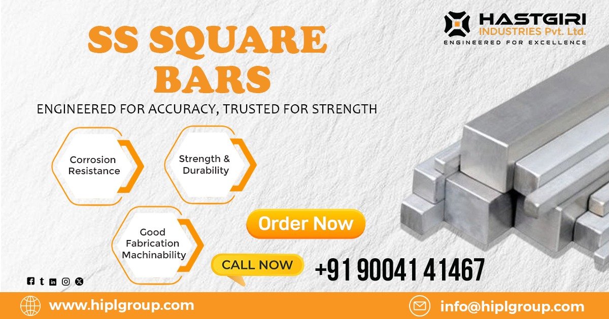 Stainless Steel 303 Square Bars in Tamil Nadu