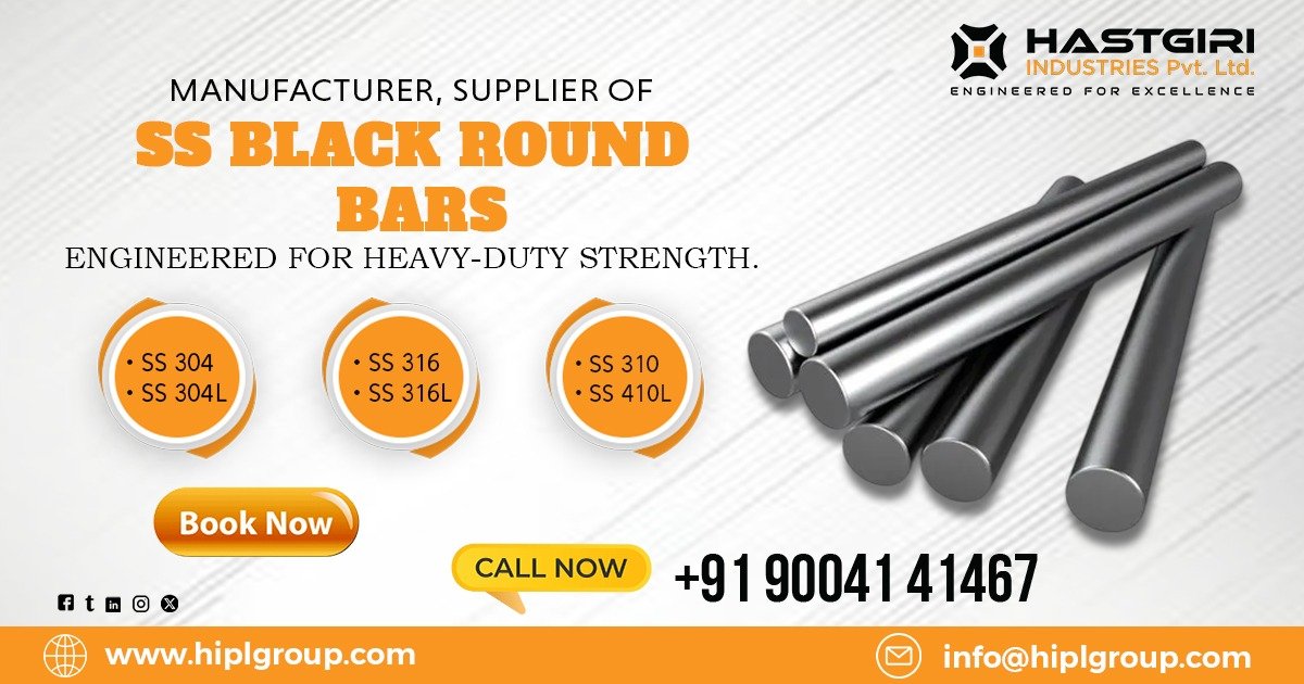 Stainless Steel 316 Black Round Bars in Tamil Nadu