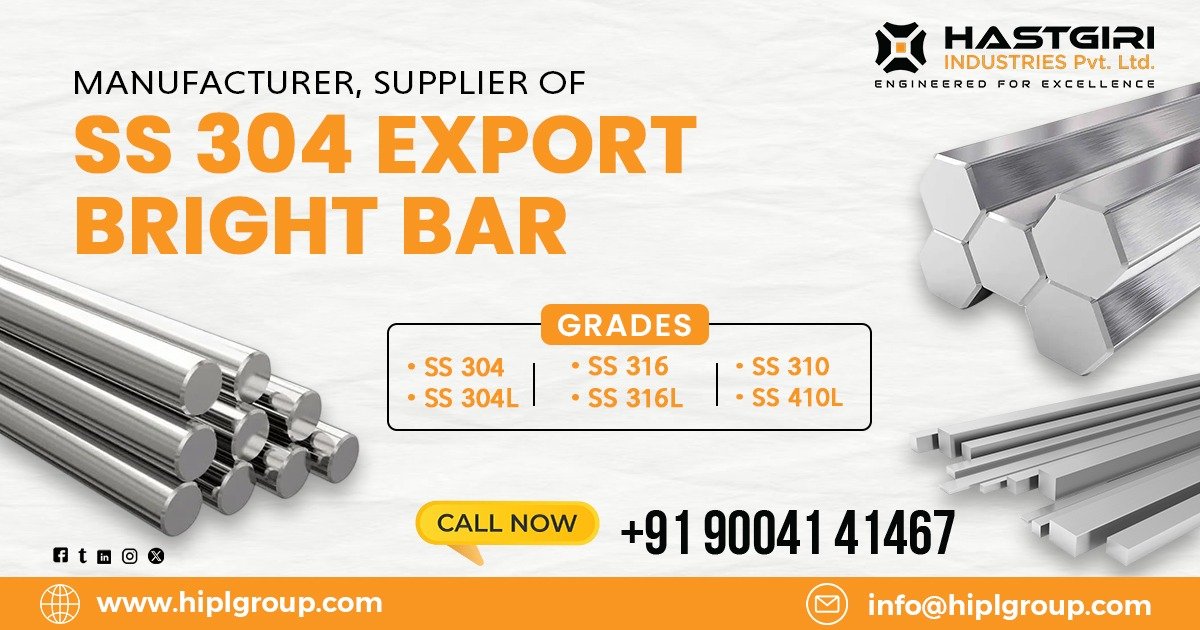 Stainless Steel 304 Bright Bar in Rajkot