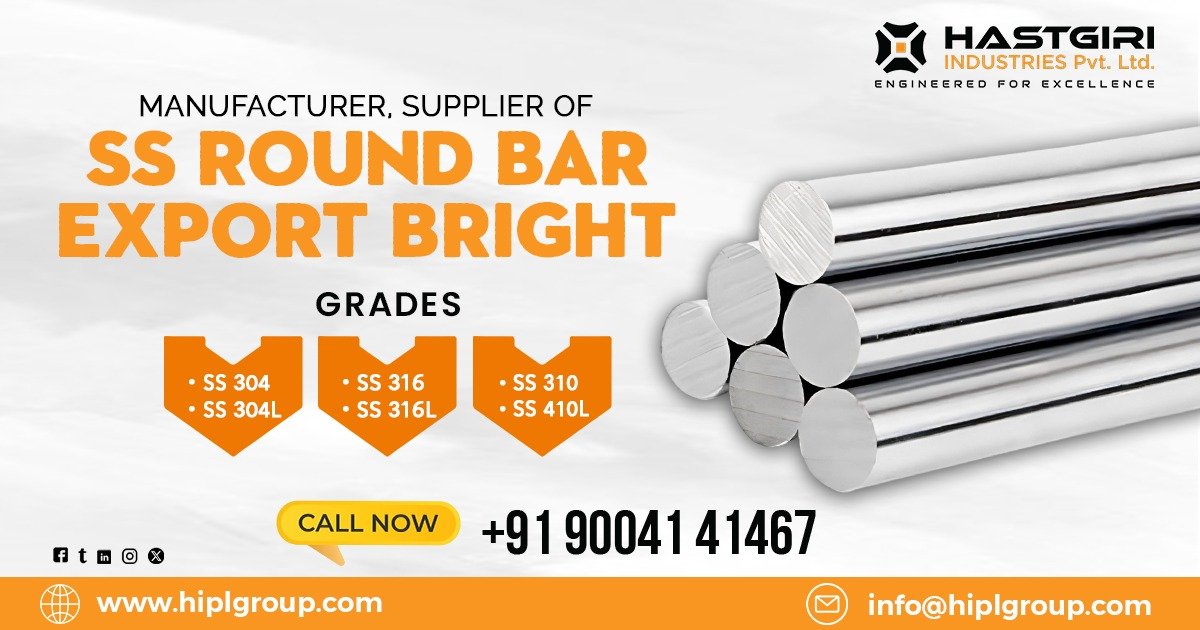 Stainless Steel Export Bright Round Bar in Waluj
