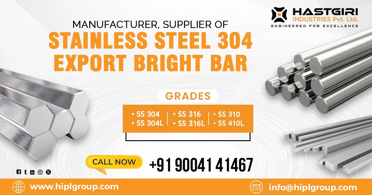 Stainless Steel 304 Export Bright Bar in Coimbatore