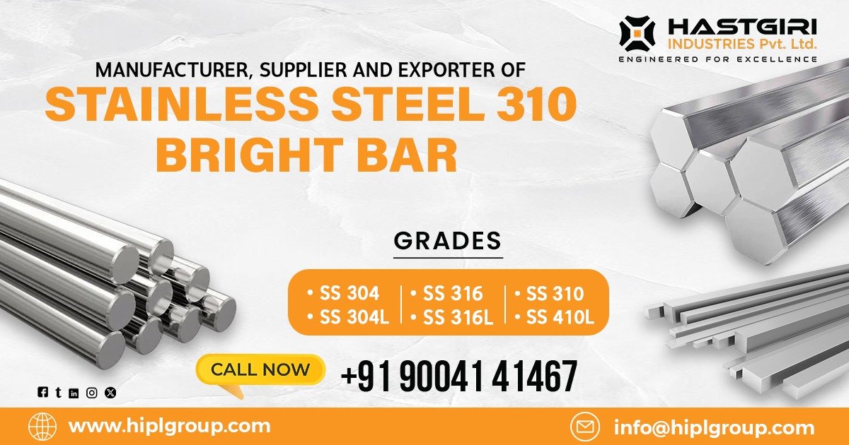 Stainless Steel 310 Bright Bar in Manesar