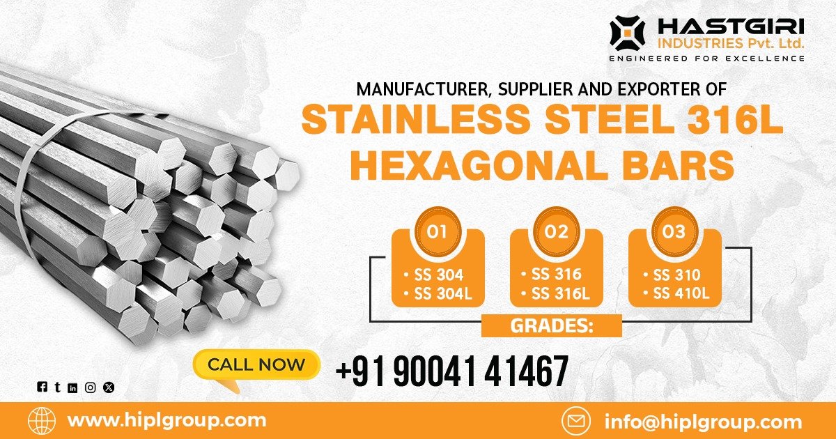 Stainless Steel 316L Hexagonal Bars in Kanchipuram