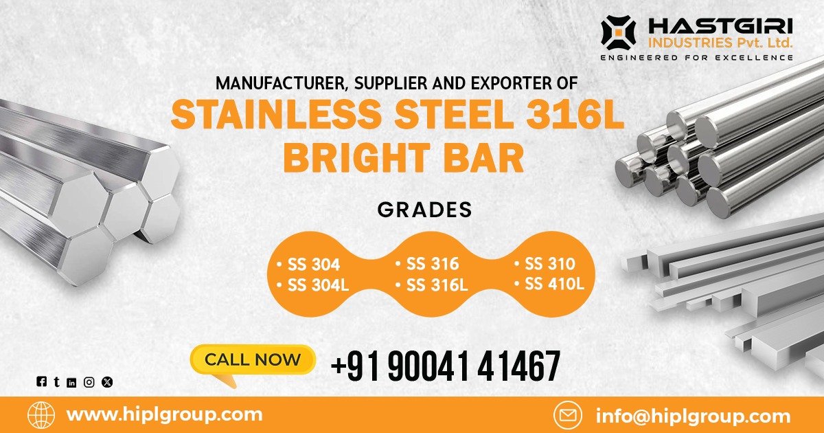 Stainless Steel 316L Bright Bar in Chennai