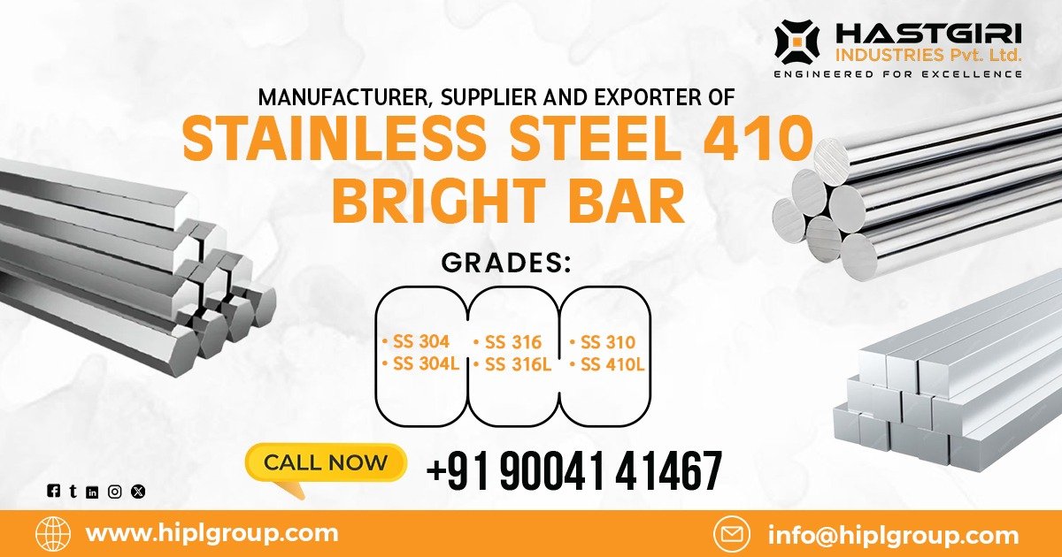 Stainless Steel 410 Bright Bar in Jamnagar
