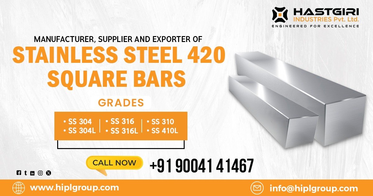 Stainless Steel 420 Square Bars in Kanchipuram
