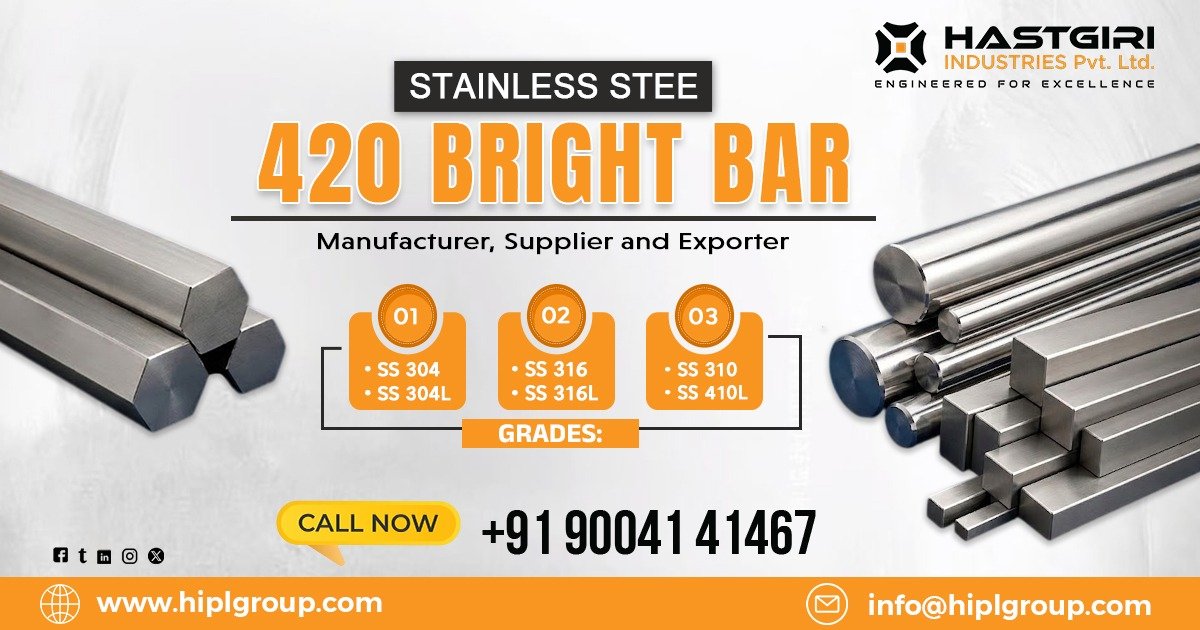 Stainless Steel 420 Bright Bar in Chennai