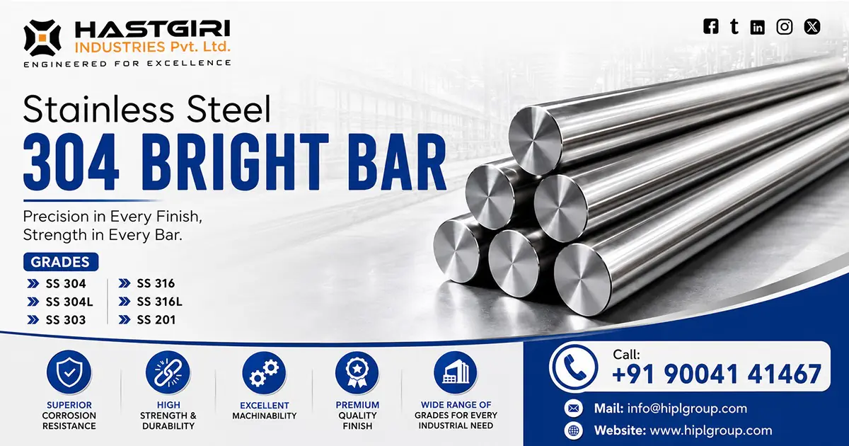 Stainless Steel 304 Bright Bar in Indonesia
