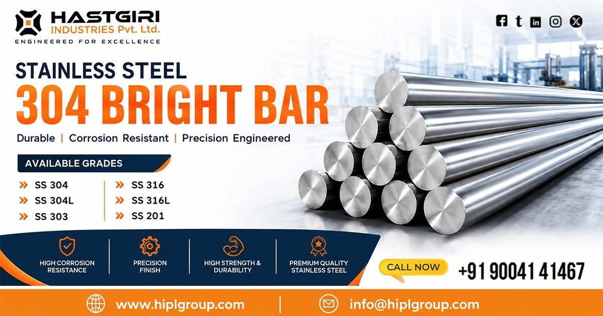 Stainless Steel 304 Bright Bar in Germany