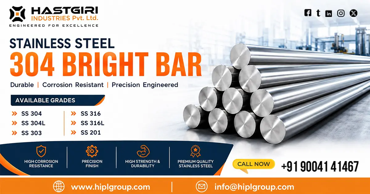 Stainless Steel 304 Bright Bar in Germany