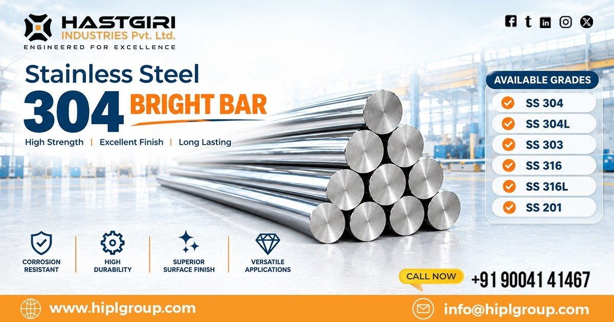 Stainless Steel 304 Bright Bar in Qatar