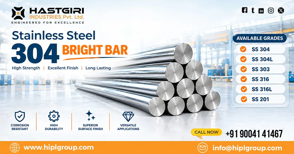 Stainless Steel 304 Bright Bar in Qatar