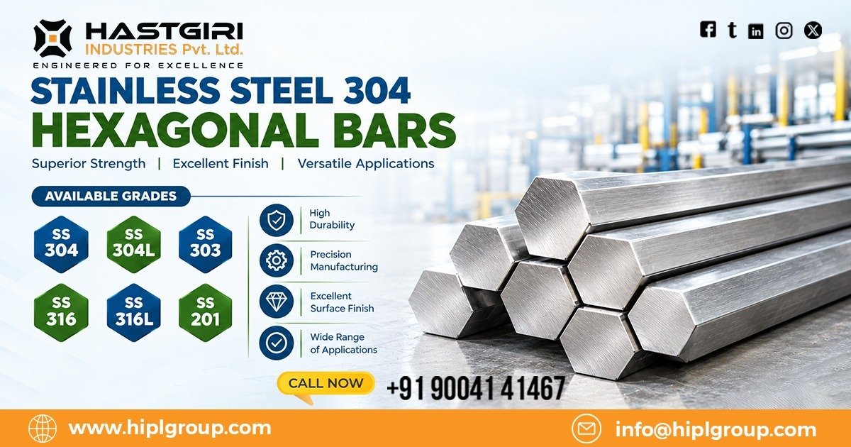 Stainless Steel 304 Hexagonal Bars in Africa