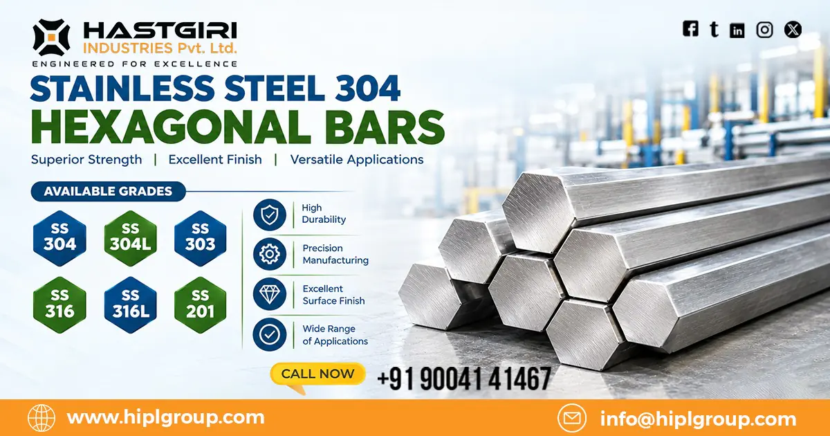 Stainless Steel 304 Hexagonal Bars in Africa