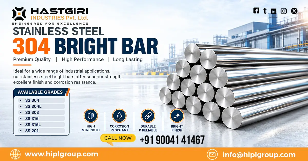 Stainless Steel 304 Bright Bar in Netherlands